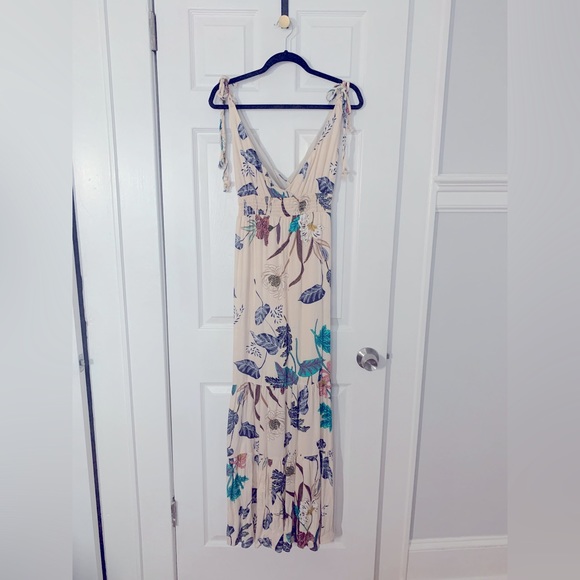 NWT Lovestitch Off White Floral Maxi Dress Sizes S - Picture 5 of 7